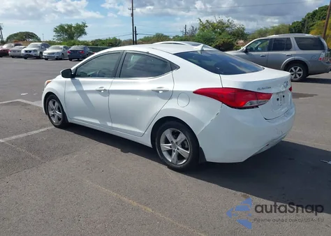 2013 Hyundai Elantra Gls from USA, damaged, VIN 5NPDH4AE6DH284559